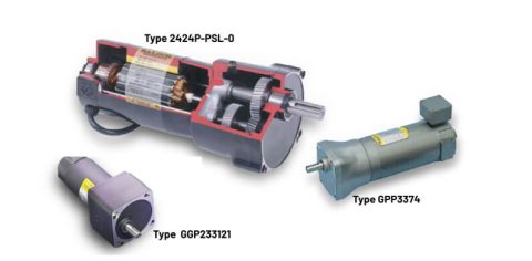 180v DC Parallel Shaft Geared Motors